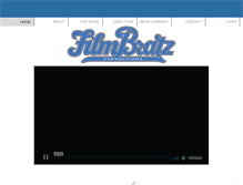 Tablet Screenshot of filmbratzproductions.com